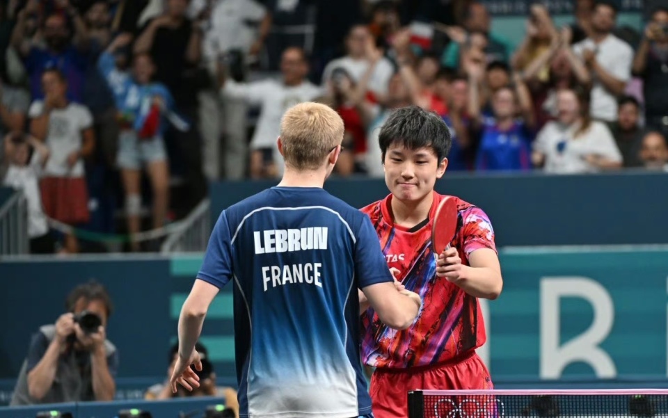 平台-关于韩国队逆转法国队，张本智和扛起全队的信息